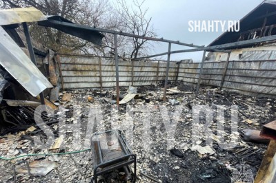 Сгорел с товаром пункт выдачи заказов в Ростовской области