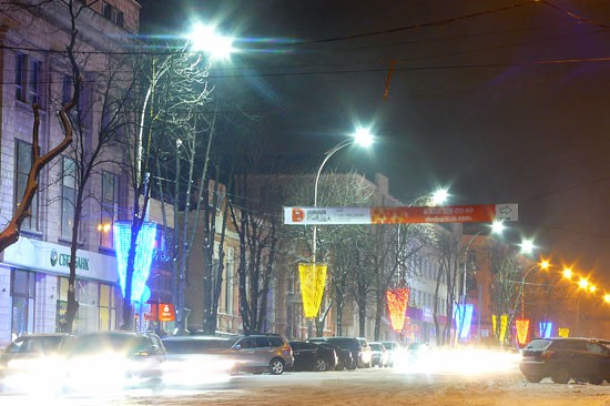 В г. Шахты стал понятен смысл замены светильников на светодиодные