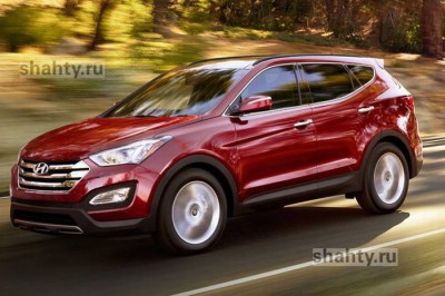 В Шахтах ночью угнали кроссовер Hyundai Santa Fe