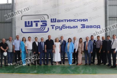 В Шахтах появился Шахтинский трубный завод (ШТЗ): видео