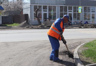 В субботнике в г. Шахты участвовали 1000 человек [Фото]