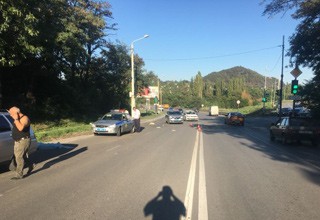 Задавили насмерть женщину в г. Шахты на дороге Центр — Артем [Фото]