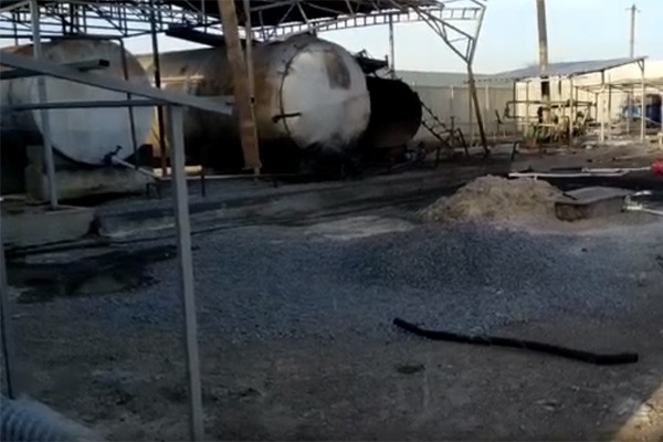 Погиб сварщик при взрыве цистерны в Ростовской области
