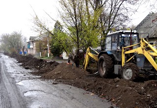 В г. Шахты заменили 600 метров аварийного водовода [Фото]