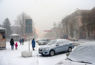 Вновь будет снегопад и метель в г. Шахты через день