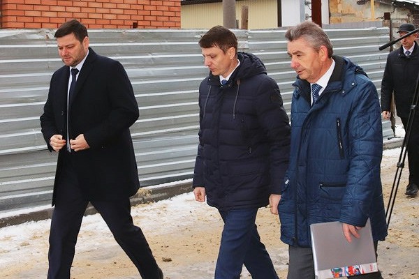 Город Шахты посетил замгубернатора Ростовской области