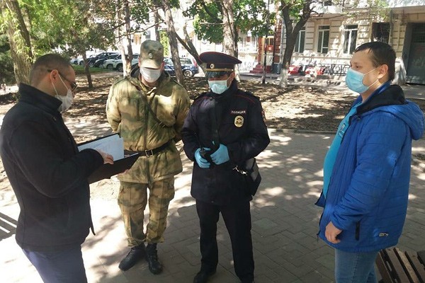 В г. Шахты за нарушение самоизоляции привлекли 9 горожан