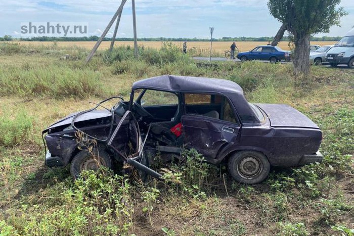 Погиб 29-летний водитель при столкновении двух ВАЗов на трассе в Ростовской области