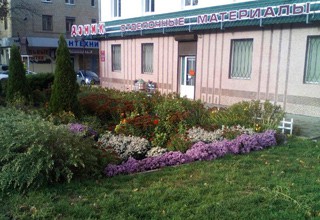 Лучше всех территорию облагородил в центре г. Шахты магазин «Домик» на Чернокозова