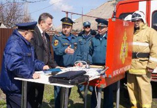 В г. Шахты развернут пост радиационного и химического наблюдения