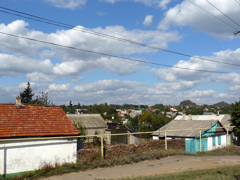 ул. Ленина в районе Грушевского моста, г. Шахты