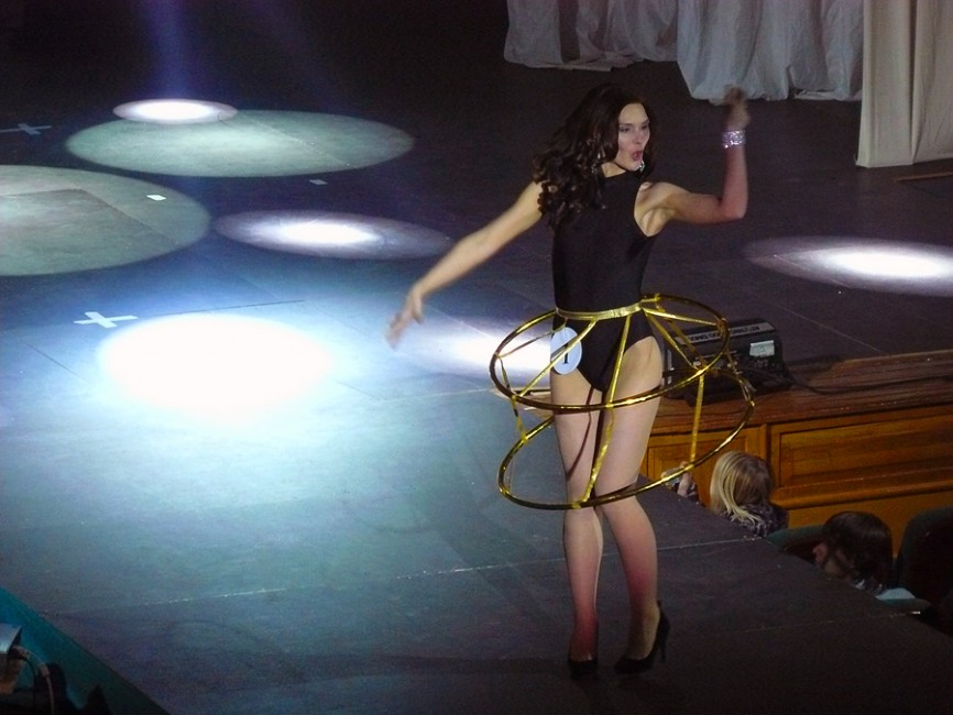 Олеся Шкуратенко, кункурс Мисс города Шахты 2012