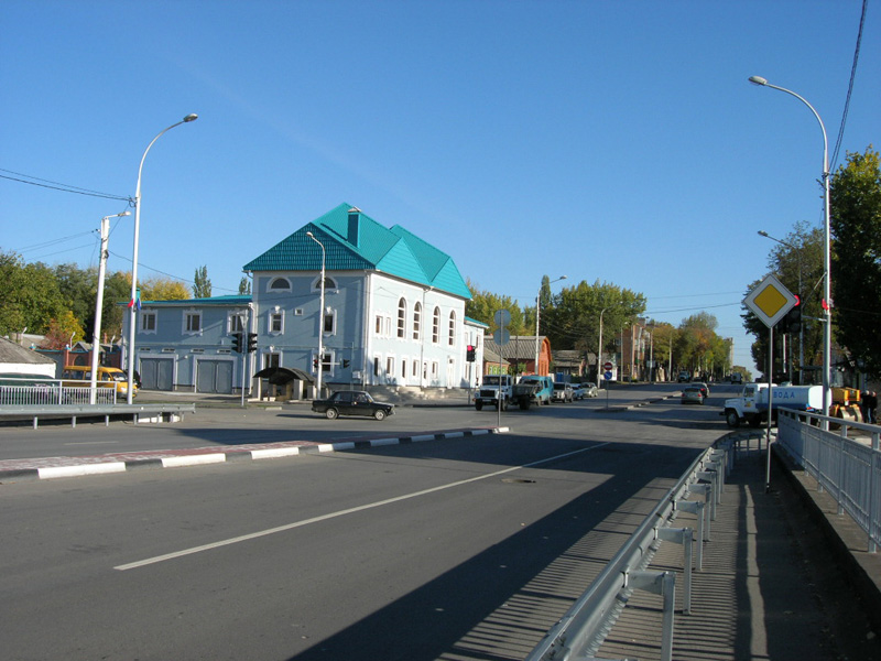 Перекресток ул. Советской и Сквозного