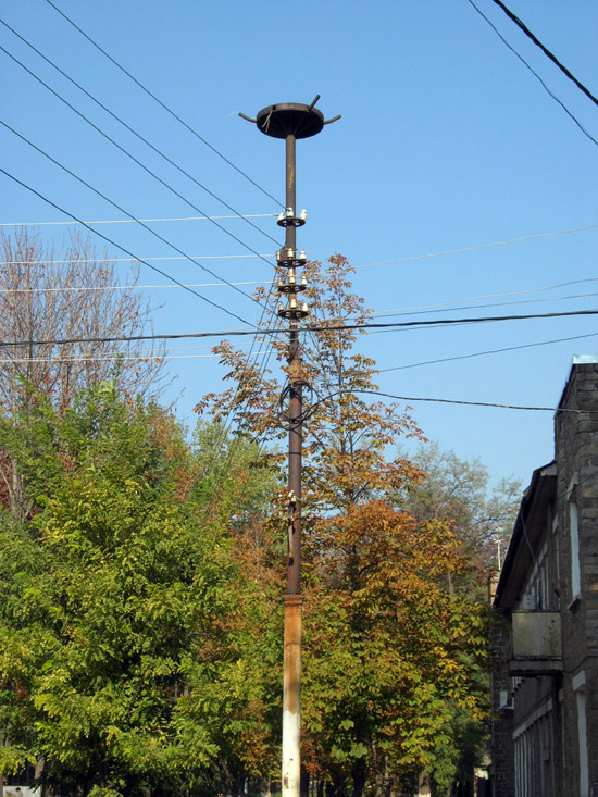 Столб на ул. Ленина