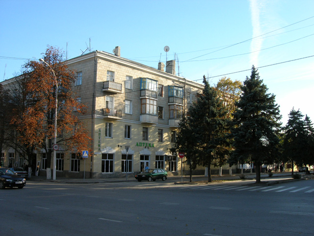 Перекресток ул. Советской с Клименко