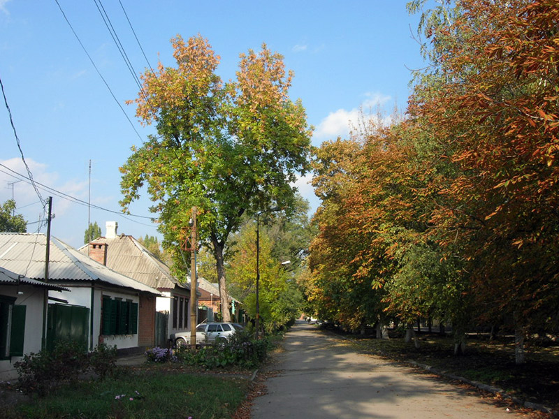 ул. Кирова, осень 2007 г. Шахты