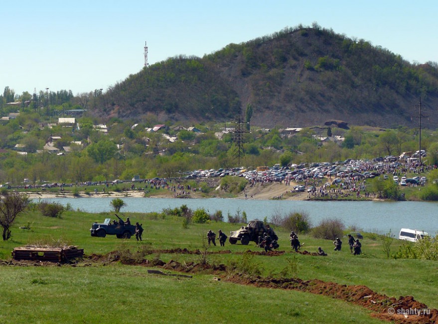 Военно-историческая реконструкция боев за город Шахты - Шахты