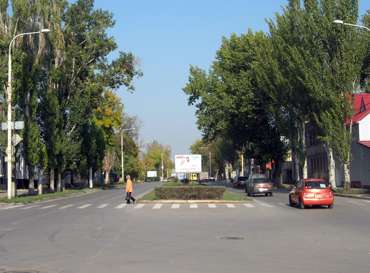Перекресток, ул. Ленина и пр-т Карла Маркса
