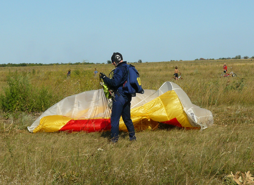 После прыжка