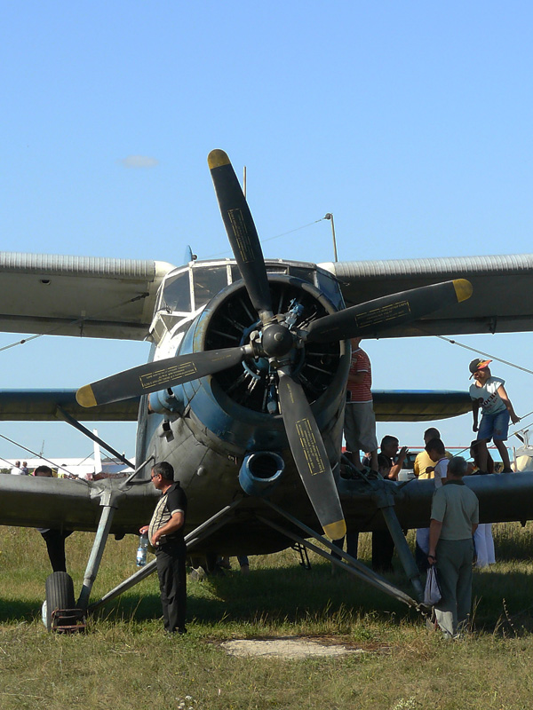 Самолет на авиашоу в Шахтах