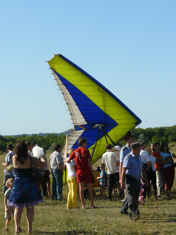 Дельтаплан пользуется популярностью