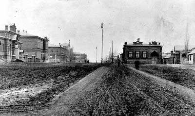 г. Александровск-Грушевский,1900 г., ул. Степная (теперь это ул. Шевченко)