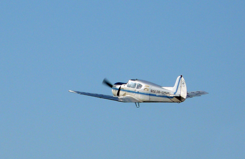 Як-18Т в полете