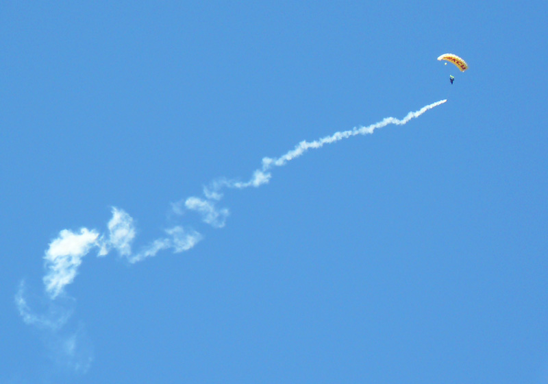 Парашютисты "отрывались по полной"