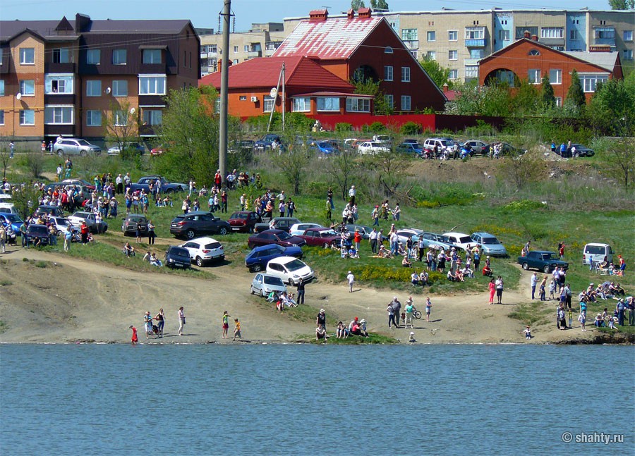 Водохранилище ХБК, г. Шахты, 3 мая 2013 г.