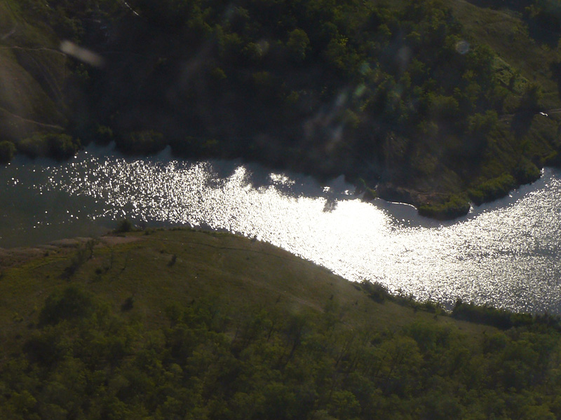 Над городом Шахты