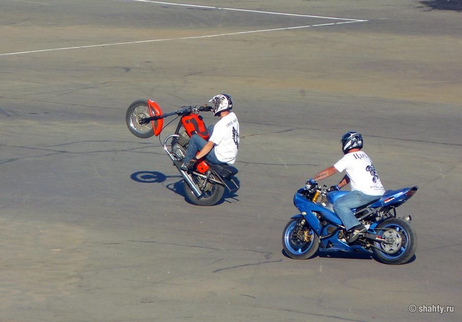 Показательные выступления по стантрайдингу