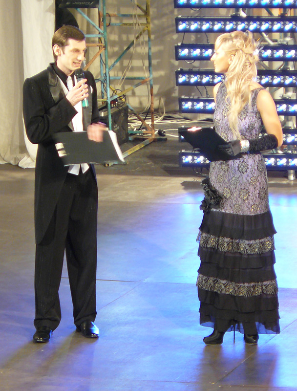 Ведущие конкурса "Мисс Шахты 2011" - Шахты