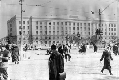 г. Шахты, площадь Ленина, Политура