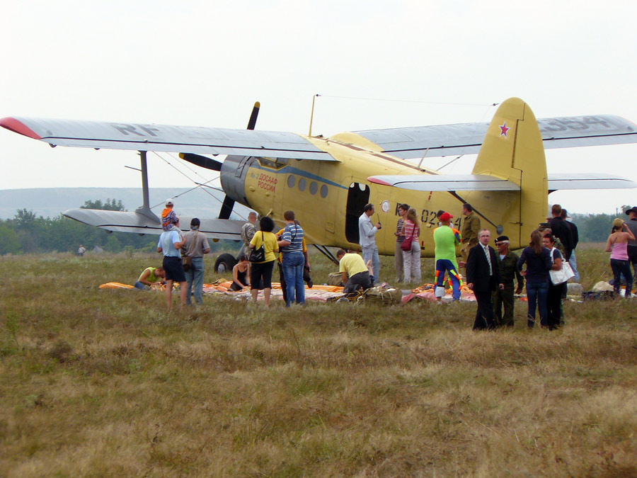На шахтинском аэродроме