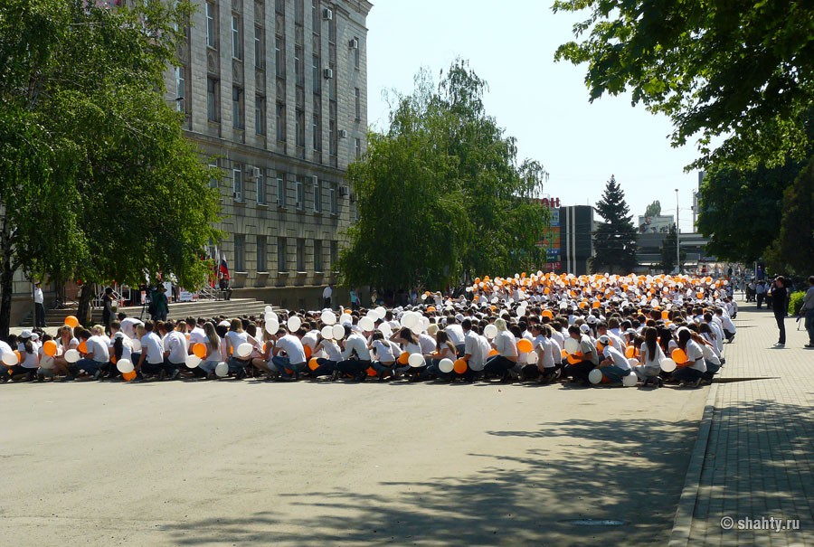 Акция Спасибо 5 мая 2012 г. в г. Шахты