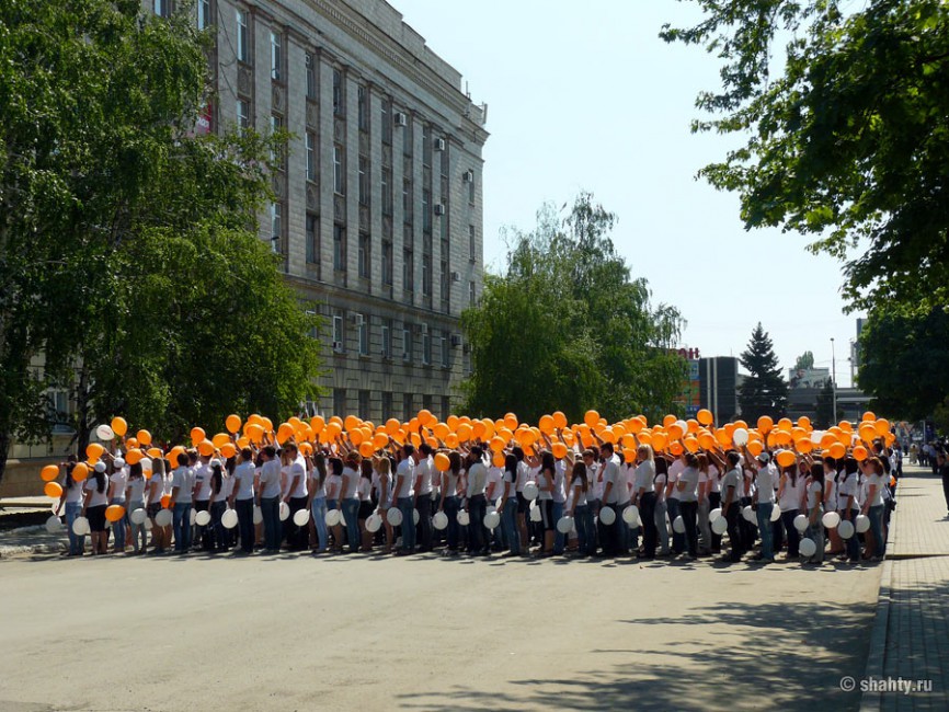 Акция Спасибо 2012 в городе Шахты