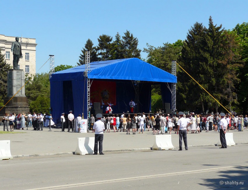 Концерт 5 мая 2012 г. в городе Шахты