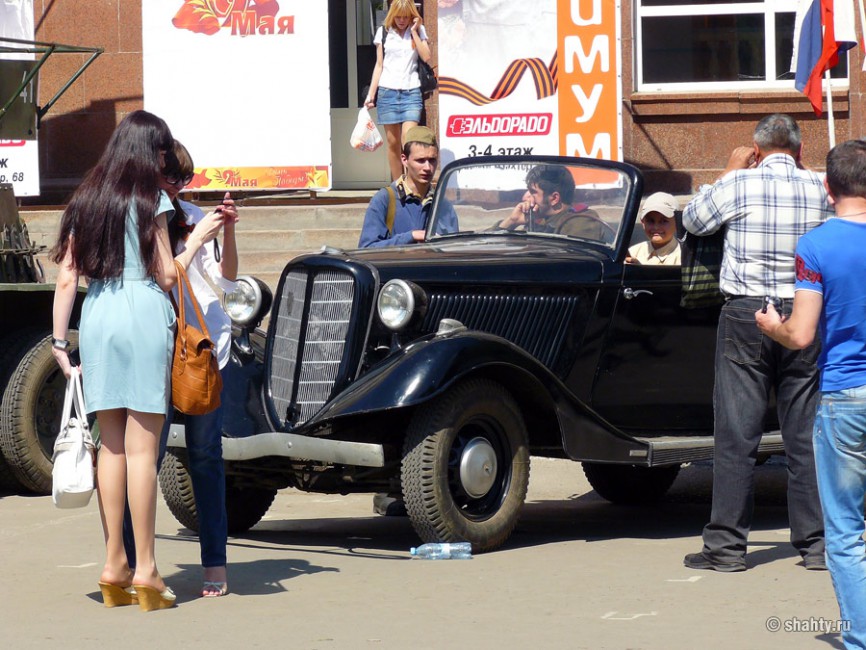 ГАЗ-М1 фаэтон 5 мая 2012 г. в г. Шахты