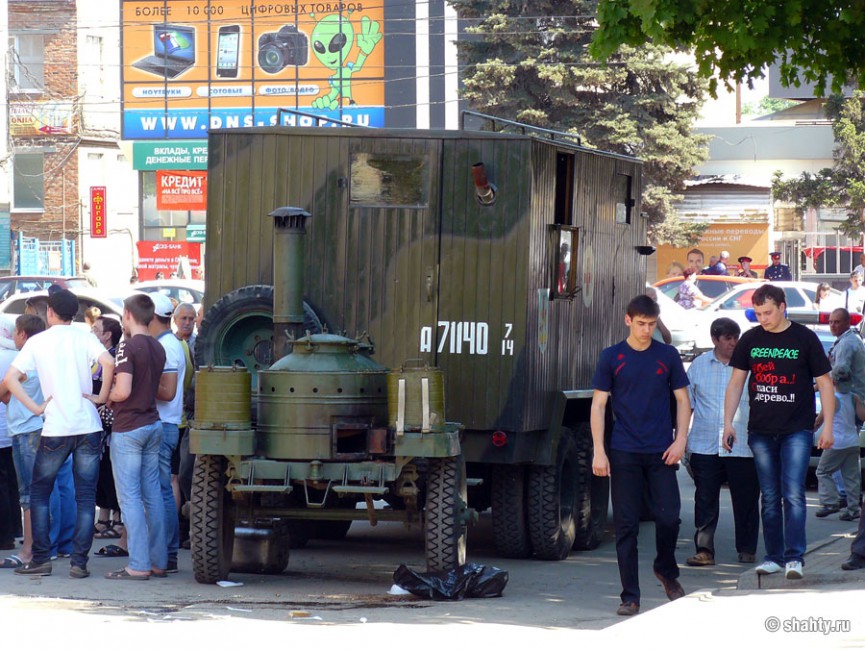 Военная техника в городе Шахты