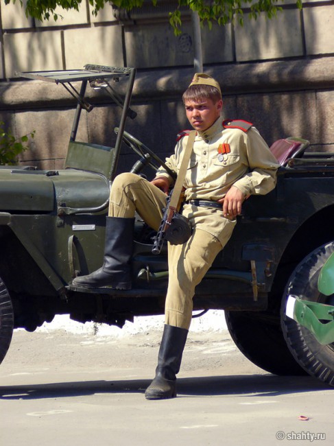 5 мая 2012 г., город Шахты после парада